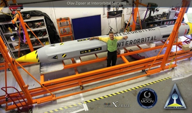 Olav Zipser at Interorbital Systems