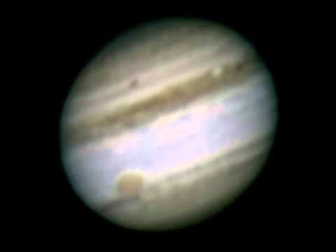 Rotating Jupiter and Great Red Spot video thumbnail